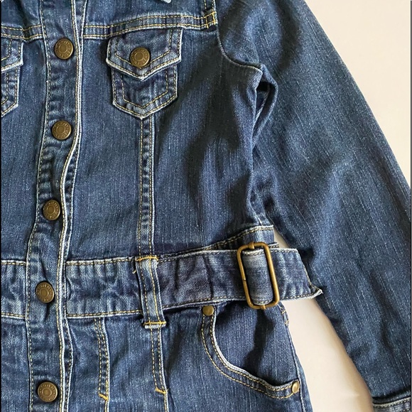 Tommy Hilfiger Classic Denim Dress Girls size 6 - Picture 6 of 10